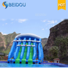 Popular Inflável Barato Inflável Water Slide Adulto Tamanho Inflável Slide